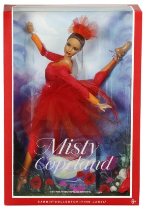 Misty Copeland barbie in box